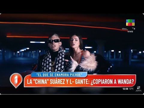 La China Suárez y L-Gante: ¿Copiaron a Wanda Nara?