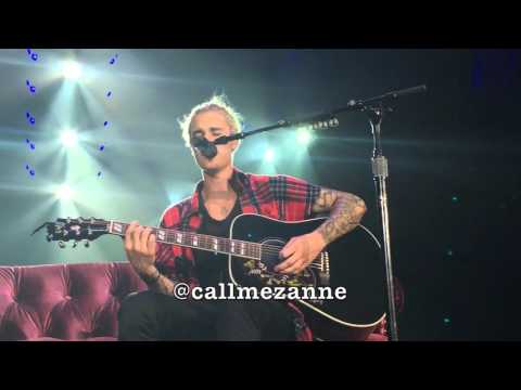 Justin Bieber - Home To Mama - Live #PurposeTourVancouver