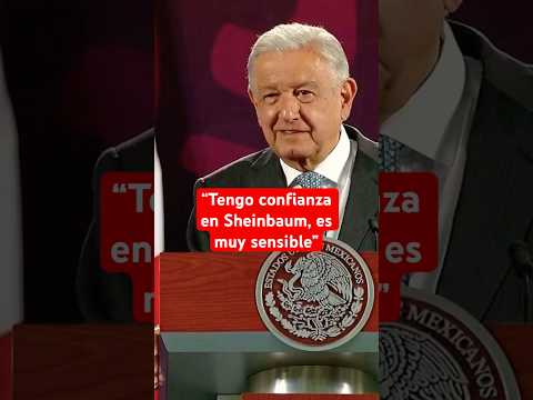 Salud universal: AMLO confía en que Sheinbaum le dará continuidad #shorts