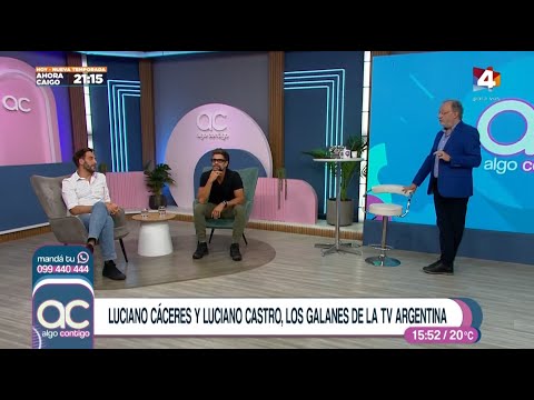 Algo Contigo - Luciano Cáceres y Luciano Castro presentan El Beso