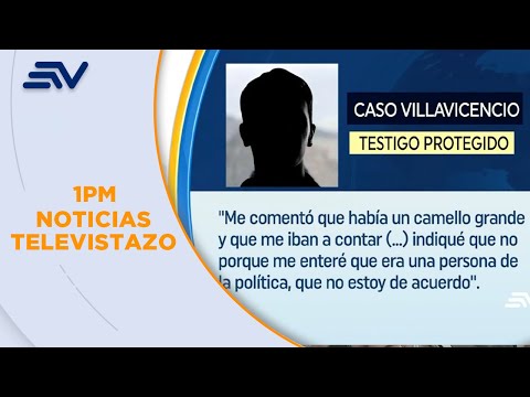 Fiscal General habló sobre la versión del testigo en caso Villavicencio |Televistazo| Ecuavisa