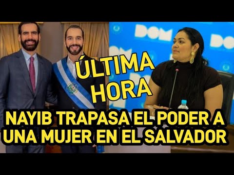 El Salvador estrena presidente! Nayib Bukele delega a Juana Rodríguez de Guevara