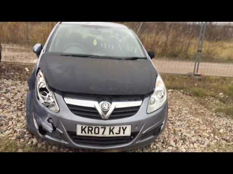Opel Corsa 2007 m dalys