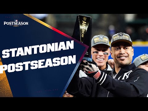 Giancarlo Stanton has been CLUTCH this postseason!