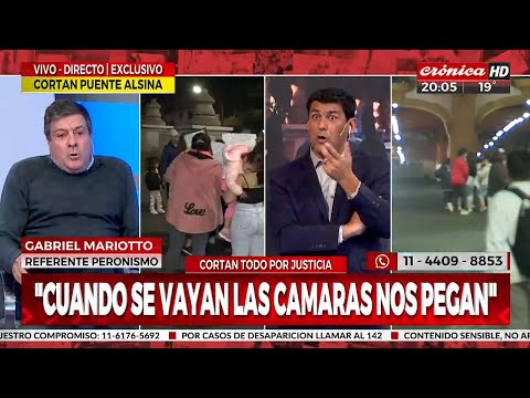 Gabriel Mariotto: La situación es tensa, grave y preocupante