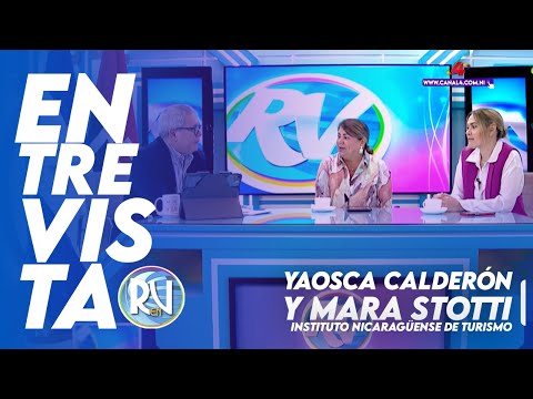 Yaosca Calderón y Mara Stotti en la Revista En Vivo con Alberto Mora – 11 de abril del 2023