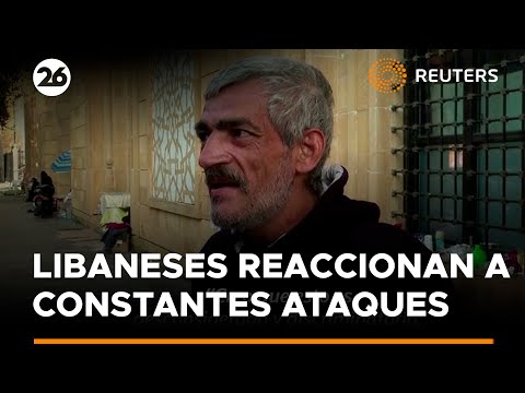 Libaneses reaccionan a los constantes ataques israelíes | #Reuters