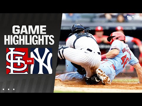 Cardinals vs. Yankees Game Highlights (8/31/24) | MLB Highlights