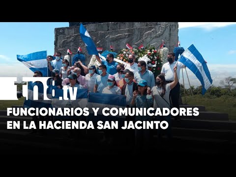 Funcionarios destacan la soberanía desde la Hacienda San Jacinto - Nicaragua
