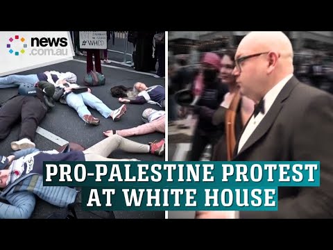 Gaza protests target White House correspondents' dinner