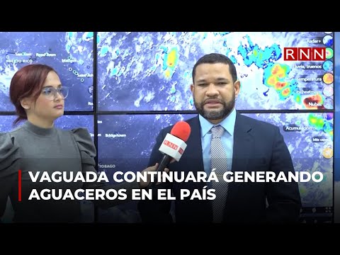 Una vaguada continuará generando aguaceros en el territorio nacional