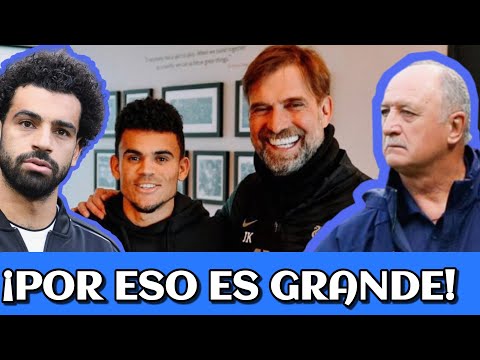 ESE GESTO DE KLOPP con LUIS DÍAZ en LIVERPOOL EMOCIONÓ a COLOMBIA, GALLARDO o SCOLARI por RUEDA