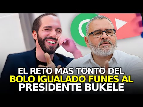 ¡Borracho Funes Desafía al Presidente Bukele en un duelo de mentes!