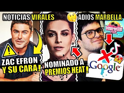 ZAC EFRON su CARA con BOTOX | Google Argentina que paso | Kunno PREMIOS | Marbella Vice + NOTICIAS