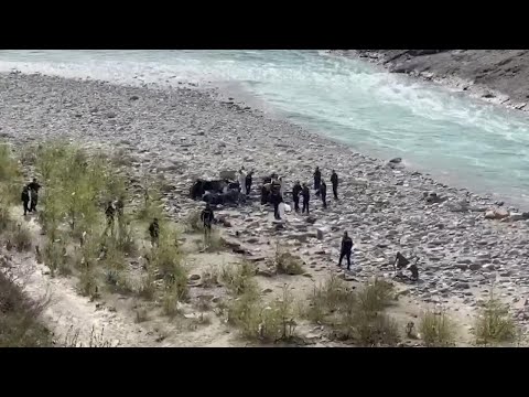 Several killed as vehicle carrying suspected migrants crashes into a river in Albania