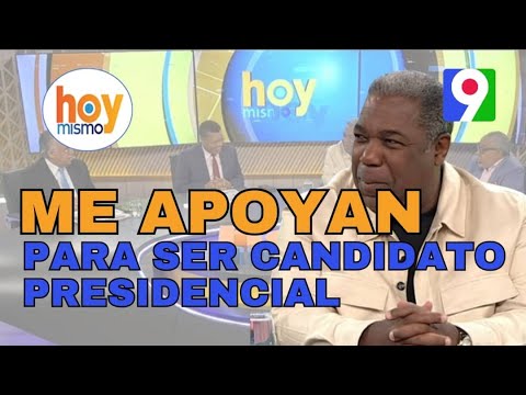 Tony Peña Guaba “Muchos me están apoyando para ser el Candidato Presidencial” | Hoy Mismo