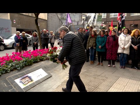 Bilbao homenajea a las mujeres represaliadas por el franquismo encarceladas en el chalet de Oru