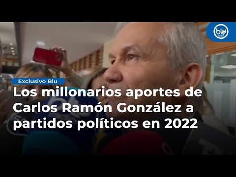 Los millonarios aportes de Carlos Ramón González a partidos políticos en 2022