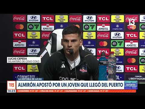 La reflexión de Lucas Cepeda tras el gol que le dio la victoria a Colo Colo en Copa Libertadores
