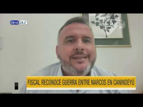 Fiscal reconoce guerra entre narcos en Canindeyú