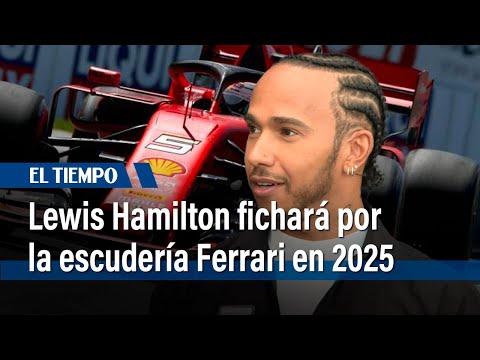 Hamilton deja Mercedes y sustituirá a Sainz en Ferrari en 2025 | El Tiempo