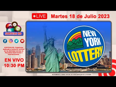 New York Lottery en VIVO ?Martes 18 de Julio 2023 - 10:30 PM