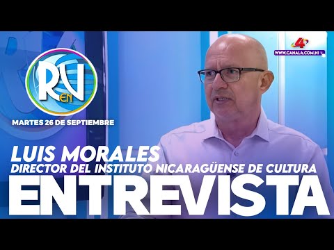 Luis Morales director del INC en la Revista En Vivo con Alberto Mora – 26 de septiembre del 2023
