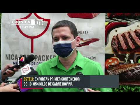 Estelí exportó más de 19 mil kilos de carne bovina a Estados Unidos - Nicaragua