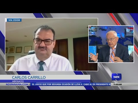 Entrevista a Carlos Carrillo, sobre el juicio del expresidente Martinelli