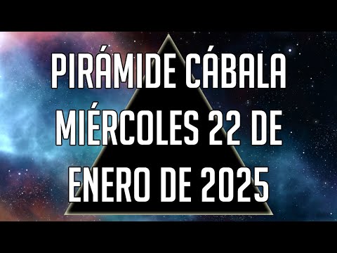 ? Pirámide Cábala para el Miércoles 22 de Enero de 2025 - Lotería de Panamá