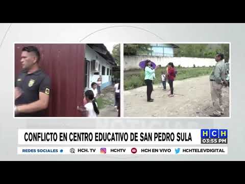 Se reporta conflicto en Centro Educativo de La Jutosa