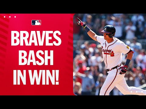 Braves superstars crush homers! (Olson, Harris, and Riley go deep!)