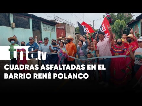 5 cuadras nuevas para pobladores del barrio René Polanco, Managua - Nicaragua