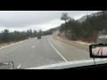 Praca kierowcy zawodowego w USA - zaczyna si zima, Sierra Nevada CA