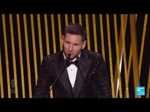 Lionel Messi remporte le ballon d'Or 2021, le septième pour l'Argentin • FRANCE 24