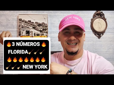 3 NÚMEROS FUERTES  PARA HOY EN QUINIELAS LOTERÍA FLORIDA Y NEW YORK