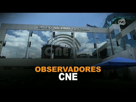 CNE: 242 observadores nacional se acreditaron para las elecciones anticipadas