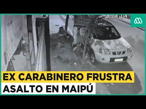 Excarabinero frustra asalto frente a colegio en Maipú
