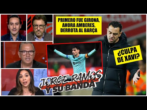 CHAMPIONS LEAGUE BARCELONA de Xavi SE CAE A PEDAZOS. ¿Qué le falla? | Jorge Ramos y su Banda
