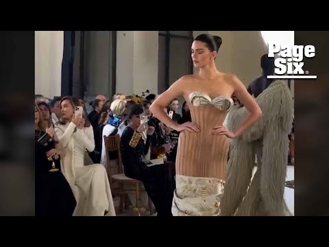 Kendall Jenner kicks off Paris Haute Couture Week 2025 with a bang on the runway