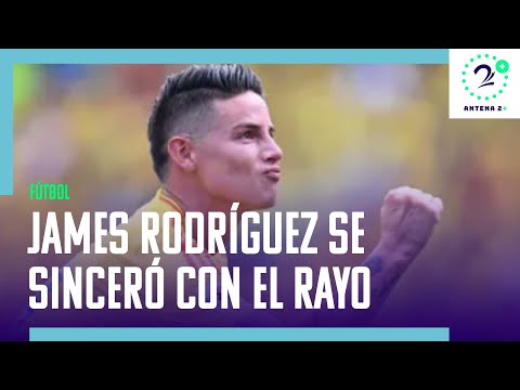 James Rodríguez habló de sus sueños en el Rayo Vallecano