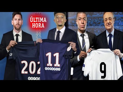 BOMBAZOS DEL SIGLO: MESSI Y SANCHO AL PSG, MBAPPE AL REAL MADRID | FLORENTINO RECHAZA A CR7