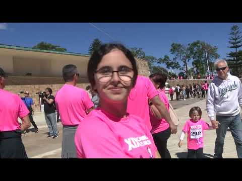 Ceuta se tiñe de rosa con la XIX Carrera de la Mujer