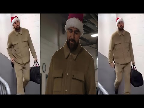 Travis Kelce Steals Christmas Spotlight as He SHOCKS Steelers in Iconic Game Entrance!