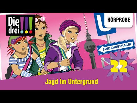 Die drei !!! - Folge 22: Jagd im Untergrund | Hörprobe zum Hörspiel
