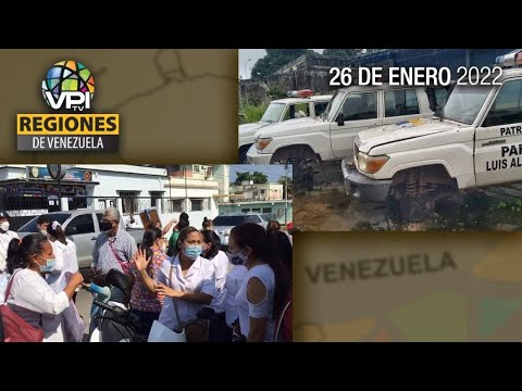 Noticias regiones de Venezuela - Miércoles 26 de Enero