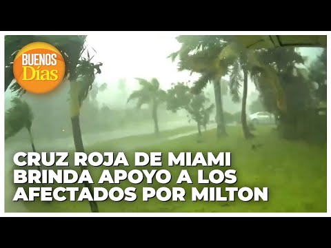 Cruz Roja de Miami brinda apoyo a los afectados por el Huracán Milton - Pete Suárez