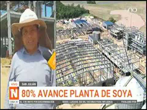 23042024    AVANZA LA CONSTRUCCION DE LA PLANTA PROCESADORA DE DERIVADOS DE SOYA    UNO