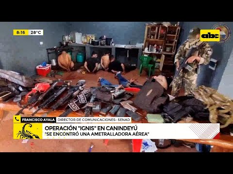 Operación “Ignis” en Canindeyú