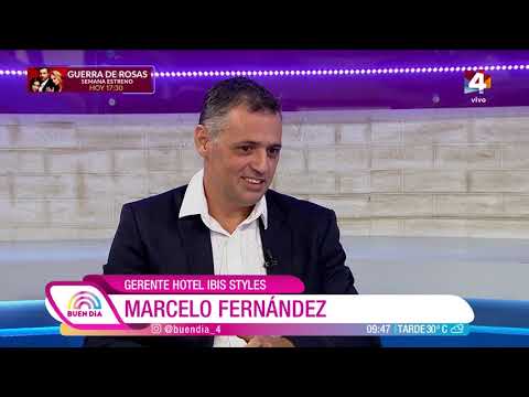 Buen Día - Marcelo Fernández se toma un café con Claudia